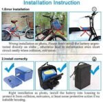 UPP Ebike Battery 48V - Electric Bike Battery for 1000W/750W/500W Bicycle DIY - Lithium ion Battery for Bafang Motor Go Kart E Scooter (48V 20Ah). - Image 4