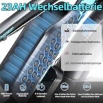 KETELES Electric Bike for Adults, 2000W Dual Motor 26 Inch Fat Tire Mountain Ebike, 33 MPH 23AH 48V Battery Bicycle 21 Speed Electric Dirt E Bikes for Men. - Image 4