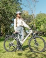 Seeker S Electric Bike for Adults 350W(Peak 540W) 26 inch Electric Bicycle Step Thru Ebike, with 36V/9Ah Battery, 20MPH, 7-Speed Gears and Front Suspension, UL 2849 Certified E-Bikes. - Image 6