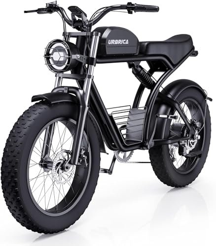 Version 1.0.0 Electric Bike for Adults, 1500W 32MPH,48V 23AH,Max 75Miles Electric Motorcycle 20" Fat Tire Dirt Bike, 7-Speed E-Bike Dual Shock Absorber All-Terrain E Bike for Mountains, Snow, Sand, Road. - Image 1