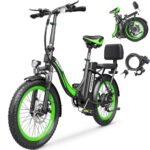 Dorida Foldable Electric Bike for Adults,Hidoes 750W Folding Ebikes for Adults,13Ah Removable Battery 40Miles E Bike Electric Bicycle for Commuting 20" Tire,Dual Suspensions.
