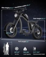 BG-X Electric Bike for Adults,1500W Brushless Motor 48V/31.5Ah Up to 40 Miles E-Bike Front/Rear Turn Signal Dual Suspension Ebikes. - Image 5