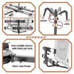 Hyperax Special Combo -Patented Lift Assisted Volt Lift with 2X E-Bike Adapter Up to 80lbs eBikes for RV, Camper, Motorhome Toad. - Image 4