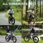 LET IT GO Electric Bike for Adults, 26" Electric Mountain Bike, Off Road All Terrains E Bike, 1200W 48V 17.5AH, 37 MPH & 37 Miles. - Image 2
