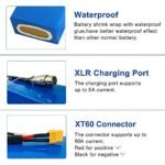 Co-Well【CA Warehouse】 Electric Bicycle Battery 24V 36V 48V 52V 60V 72V Waterproof PVC Lithium Battery, Ebike Battery Pack for 2800W 2200W 1800W 1500W 1200W 1000W 750W Bike Motor. - Image 5