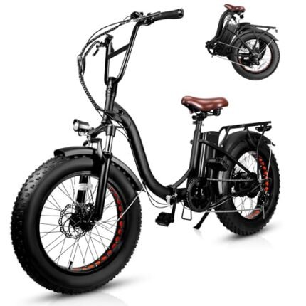 Electric Bike for Adults with Waterproof Removable Battery, 45Miles 20MPH Commuting City Electric Bike with 250W/500W Brushless Motor, 20" Tires and Disc Brake Ebike, Complies to ANSI/CAN/UL2849.