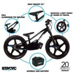 STACYC Brushless 20eDRIVE Electric Balance Bike for Kids Ages 10-12 Years Old. - Image 3