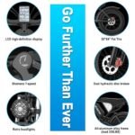 YVY Electric Bike for Adults, 20"x4.0" Fat Tire Dirt Ebike, 1000/2000W Brushless Motor - 48/52V 15/20/40Ah Removable Battery, Up to 25-37MPH/50-180 Miles, 7 Speeds, Hydraulic Suspension, Disc Brakes. - Image 5