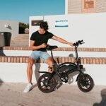 Electric Bike for Adults Teens,DYU D3F 14" Folding Electric Bicycle,Commuter City E-Bike with 250W Motor and 36V 10AH Lithium-Ion Battery,40-45miles Travel Range. - Image 6