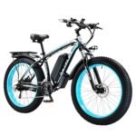 KETELES Electric Bike for Fathers, 1000W Motor 26 Inch Fat Tire Mountain Ebike, 28 MPH 13AH 48V Battery Bicycle 21 Speed Electric Dirt E Bikes.