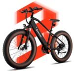 Electric Bike for Adults 1200W Peak Motor,28mph Max Speed,48V 720Wh Removable Battery Ebike and up to 60Miles,26" Commuting Electric Mountain Bike with 7-Speed and Front Suspension.