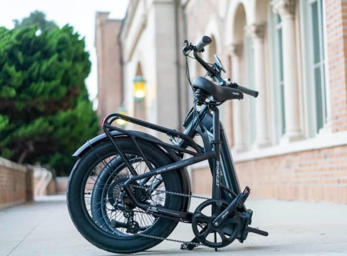 EMOJO Bike Bobcat Foldable Electric Bicycle, 500W 48V Step-Thru Ebike with 7-Speed Gearing. - Image 6