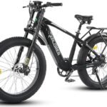 ECOTRIC Explorer Electric Bike Ebike Mountain Bicycle 26" 750W Motor 48V 13AH Lithium Battery Fat Tire 40MPH Full Suspension Throttle & Pedal Assist for Adults - 90% Pre-Assembled.