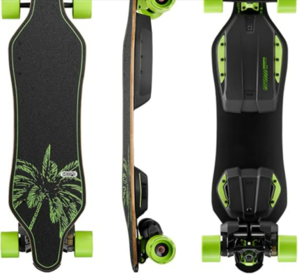 MEEPO V3S/V5/V5ER/ENVY Electric Skateboard with Remote, Top Speed Up to 29 Mph, 4 Speed Smooth Braking, Easy Carry Handle Design, Suitable for Adults & Teens Beginners